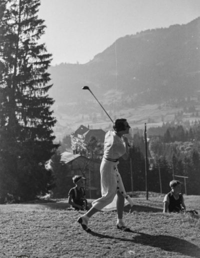 Golf club Villars archives © photos Kunz
